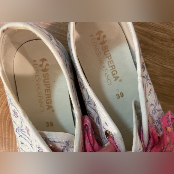 LoveShackFancy x Superga Sneakers size 8 (Excellent Condition) - Picture 10 of 12